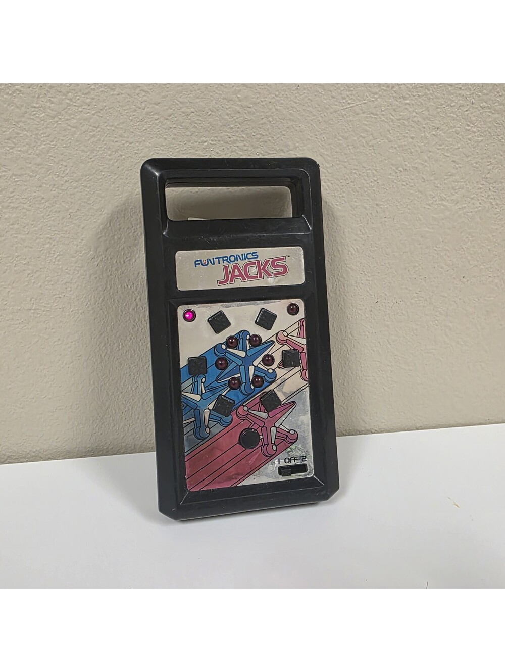 Vintage Mattel Funtronics Jacks Electronic Handheld Game 1979 WORKS